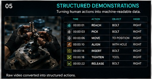 Structured demonstrations